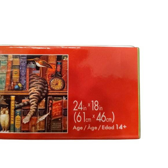 The Cats Of Charles Wysocki 750 Piece Jigsaw Puzzle Frederick The Literate - Picture 6 of 7